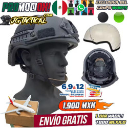 Casco Militar Nivel 3 iiia Recortado Tactico Certificado