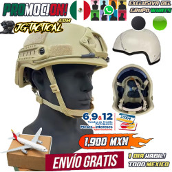 Casco Militar Nivel 3 iiia Recortado Tactico Certificado