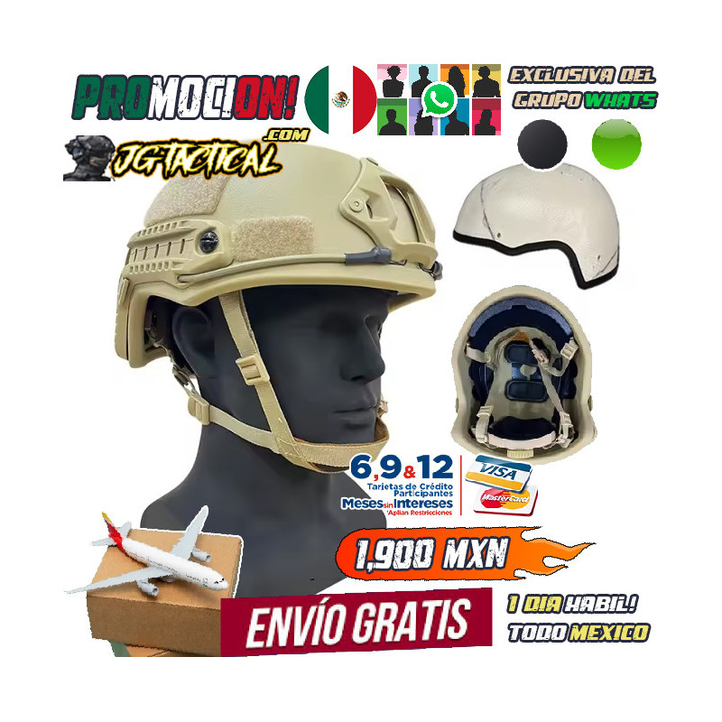 Casco Militar Nivel 3 iiia Recortado Tactico Certificado Casco Militar Nivel 3 iiia Recortado Tactico Certificado