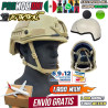 Casco Militar Nivel 3 iiia Recortado Tactico Certificado