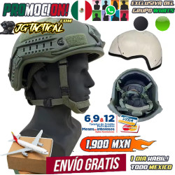 Casco Militar Nivel 3 iiia Recortado Tactico Certificado
